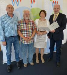 Verabschiedung Wehner, Biedermann, Adelmann