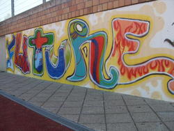 Graffitti im Jugendarrest