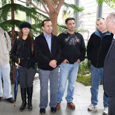 Bild vergr&ouml;&szlig;ern: Israelbesuch in der Landesanstalt Veitsh&ouml;chheim