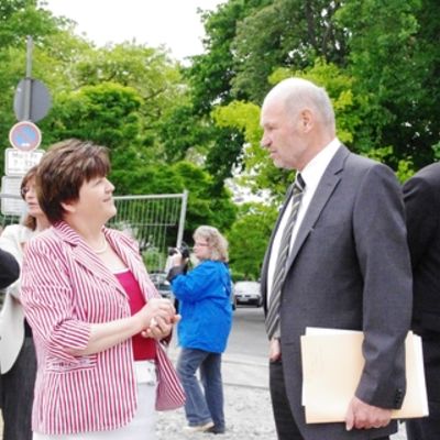 Bild vergr&ouml;&szlig;ern: Grundsteinlegung Schwimm- und Sportzentrum Ochsenfurt