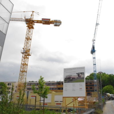 Bild vergr&ouml;&szlig;ern: Grundsteinlegung Schwimm- und Sportzentrum Ochsenfurt