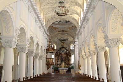 Kloster Oberzell Inneres