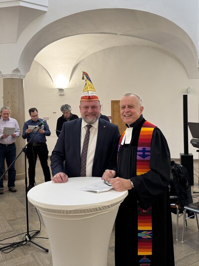 Faschingsgottesdienst im Landratsamt W&uuml;rzburg by Christina H&ouml;ssel