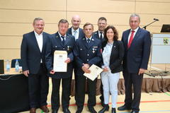 Feuerwehrtag: Ehrung f&uuml;r 40 Jahre                 