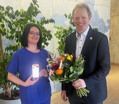 App-Registrierung 1000. Ersthelferin by Stefan Dreising