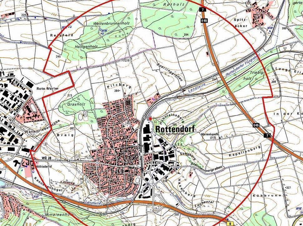 Sperrbezirk um Rottendorf - Amerikanische Faulbrut