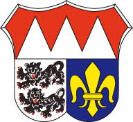 Wappen des Landkreises Würzburg