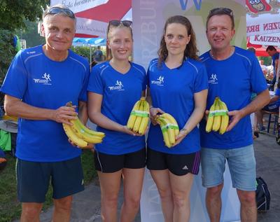Fairtrade-Bananen zum Firmenlauf 2019                               
