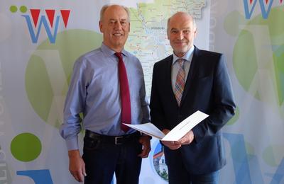 Stefan Scheiner und Landrat