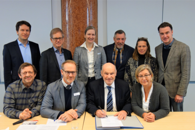 Netzwerk Musik - Unterzeichnung der Resolution 