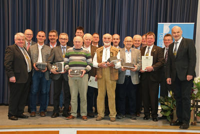 Feldgeschworenen-Ehrung f&uuml;r 25 Jahre