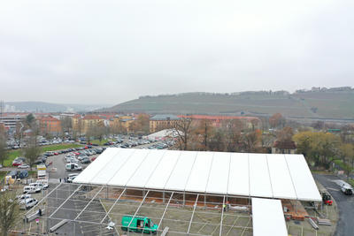 Richtfest Impfzentrum Talavera