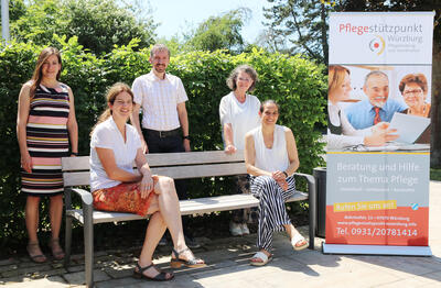 Team des Pflegest&uuml;tzpunkts