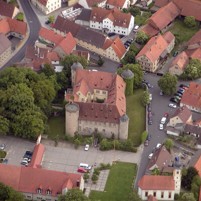 Luftansicht Markt Giebelstadt