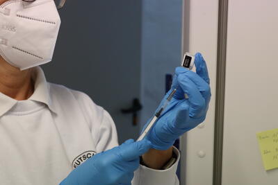 Impfzentrum Giebelstadt - by Kathrin Klotzbach