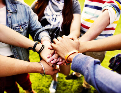 Team Teamwork Relation Together Unity Friendship Concept