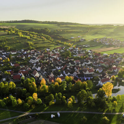 Blick auf Tauberrettersheim