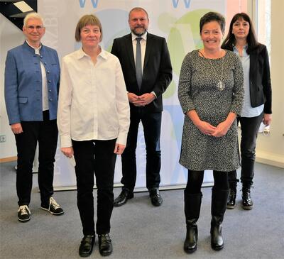 KarinM&uuml;ller, ElisabethMark,LR Eberth,ClaudiaFischer, WaltraudWelscher - by Eva Schorno (1)