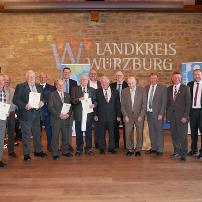Feldgeschworenen-Ehrung 50 Jahre - by Irene Konrad