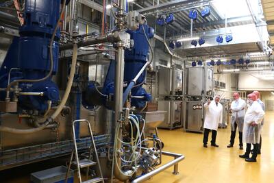 Firmenbesuch bei Frankonia Schokoladenwerke