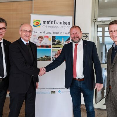 Wechsel in der Führung der Region Mainfranken GmbH Amtsübergabe