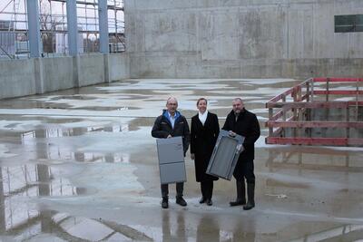 Neubau des Hochbeh&auml;lters Kist