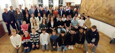 Leichtathletik-Zentrum Kreis W&uuml;rzburg Preisverleihung