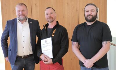 Verabschiedung Thomas D&uuml;mler Jagdbeirat 