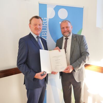 Ehrungen Kreisr&auml;te Peter Juks